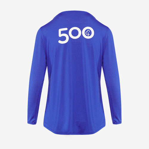 parkrun Milestone Women's Long Sleeve Shirt 500 - Blue