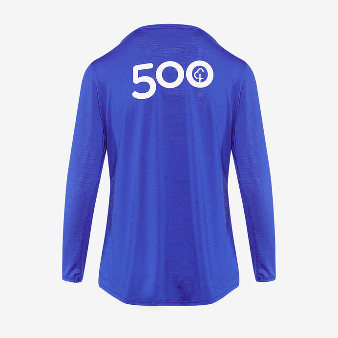 parkrun Milestone Women's Long Sleeve Shirt 500 - Blue