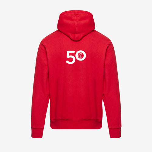Men's 50 red hoodie