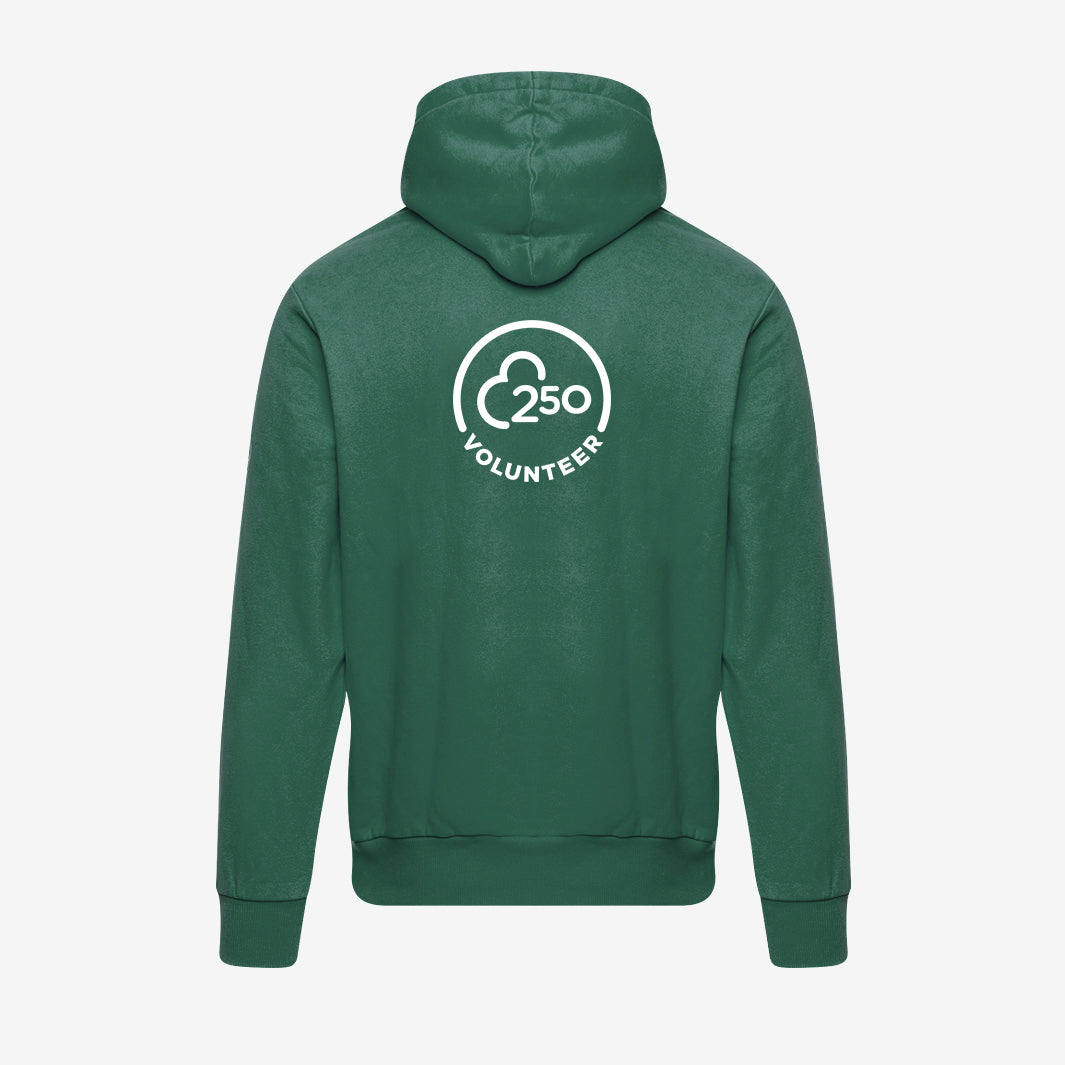 Men's volunteer green 250 hoodie