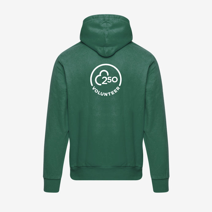 Men's volunteer green 250 hoodie