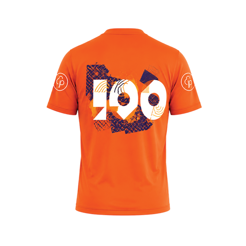 junior parkrun Milestone 100 Tee
