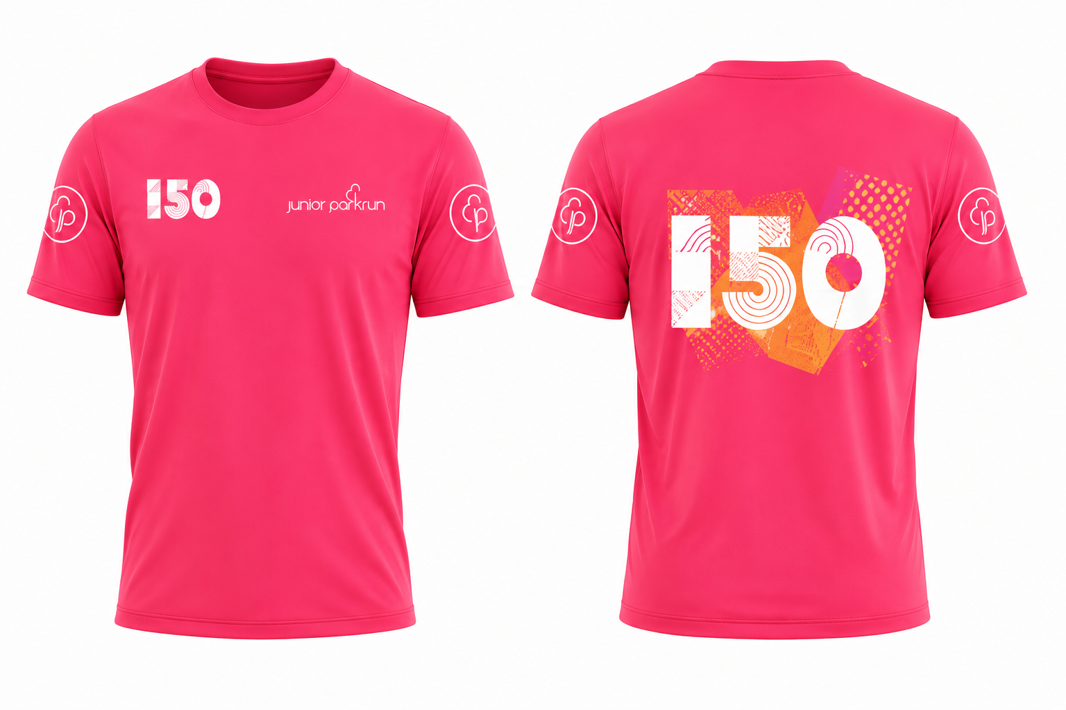 junior parkrun Milestone 150 Tee
