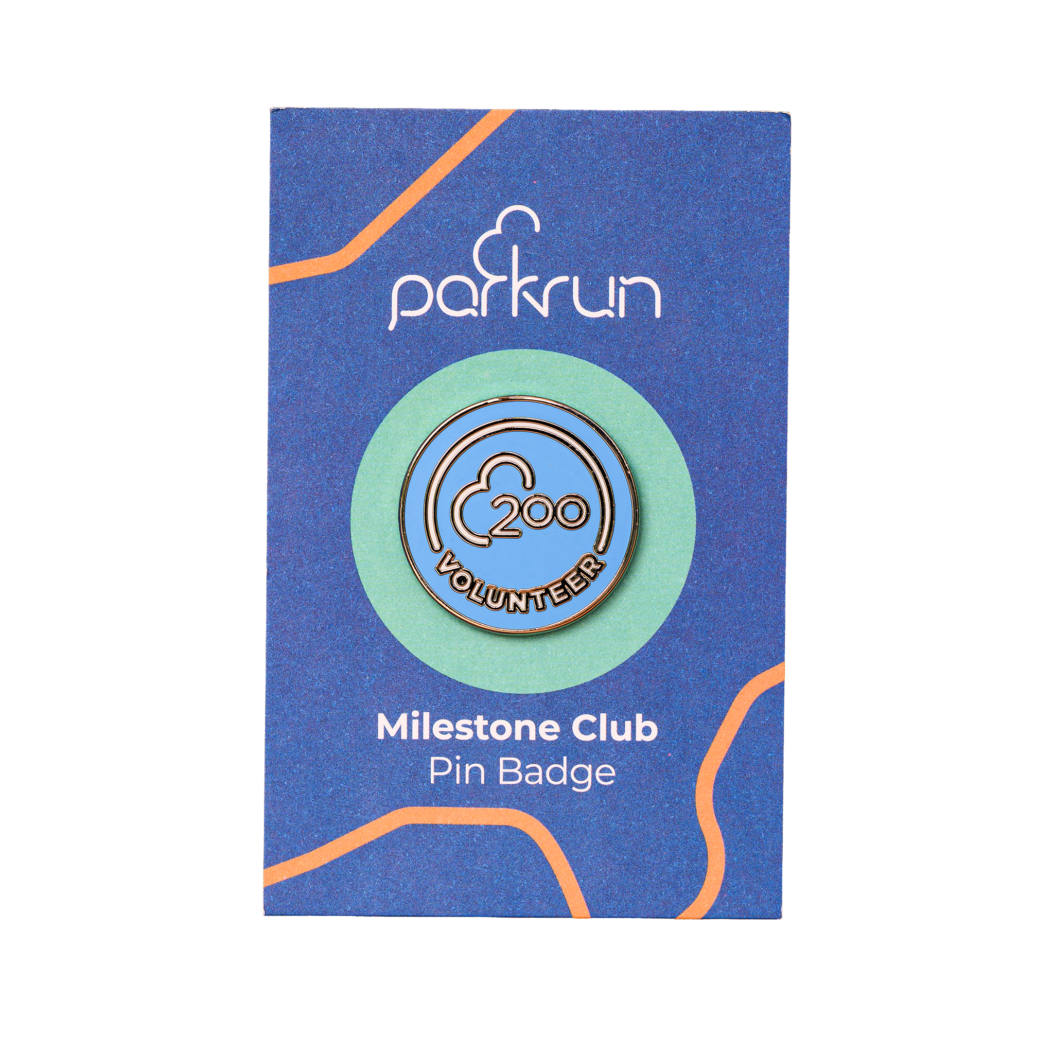 Volunteer 200 Pin Badge