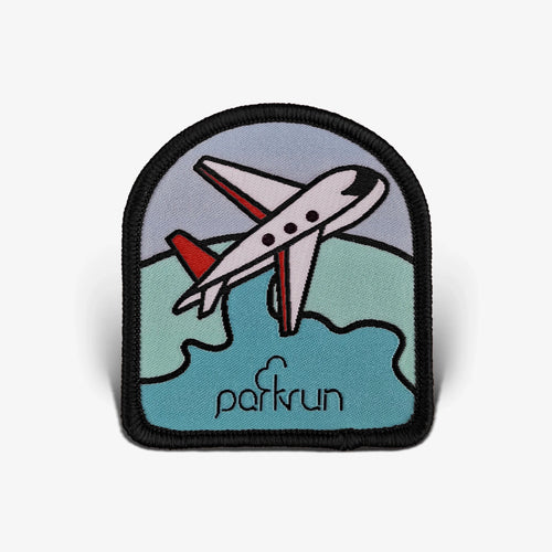 parkrun CHALLENGES Jetsetter Woven Patch
