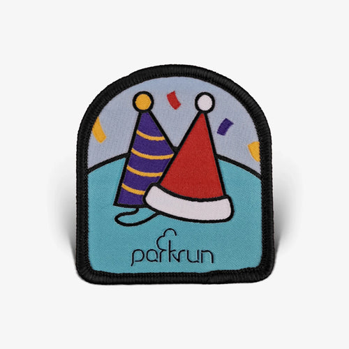 parkrun CHALLENGES Festive Double Woven Patch