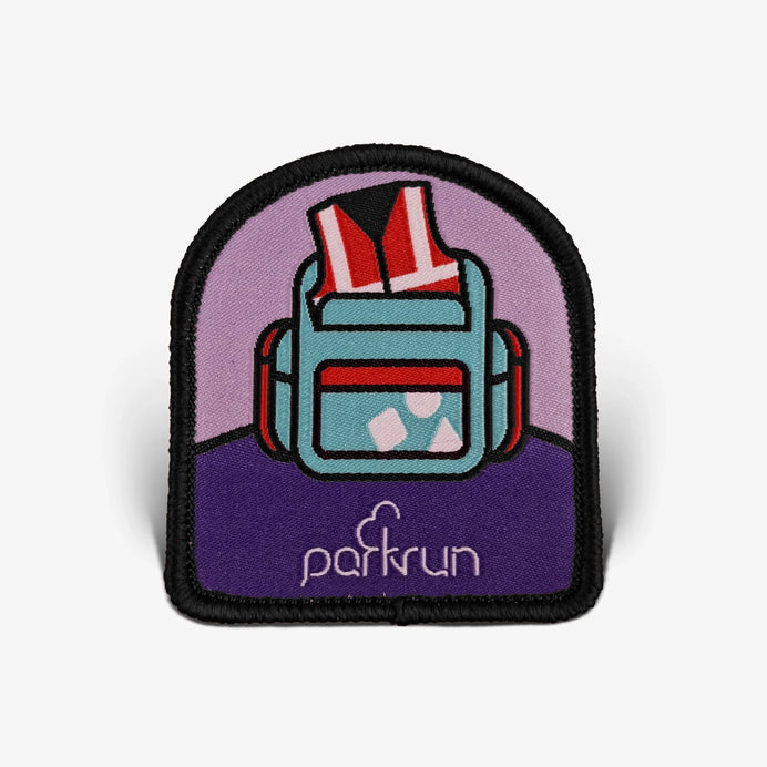 parkrun CHALLENGES Volunteer Tourist Woven Patch
