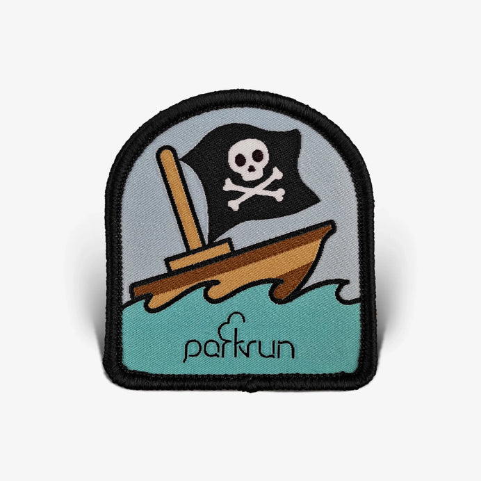 parkrun CHALLENGES Pirates Woven Patch