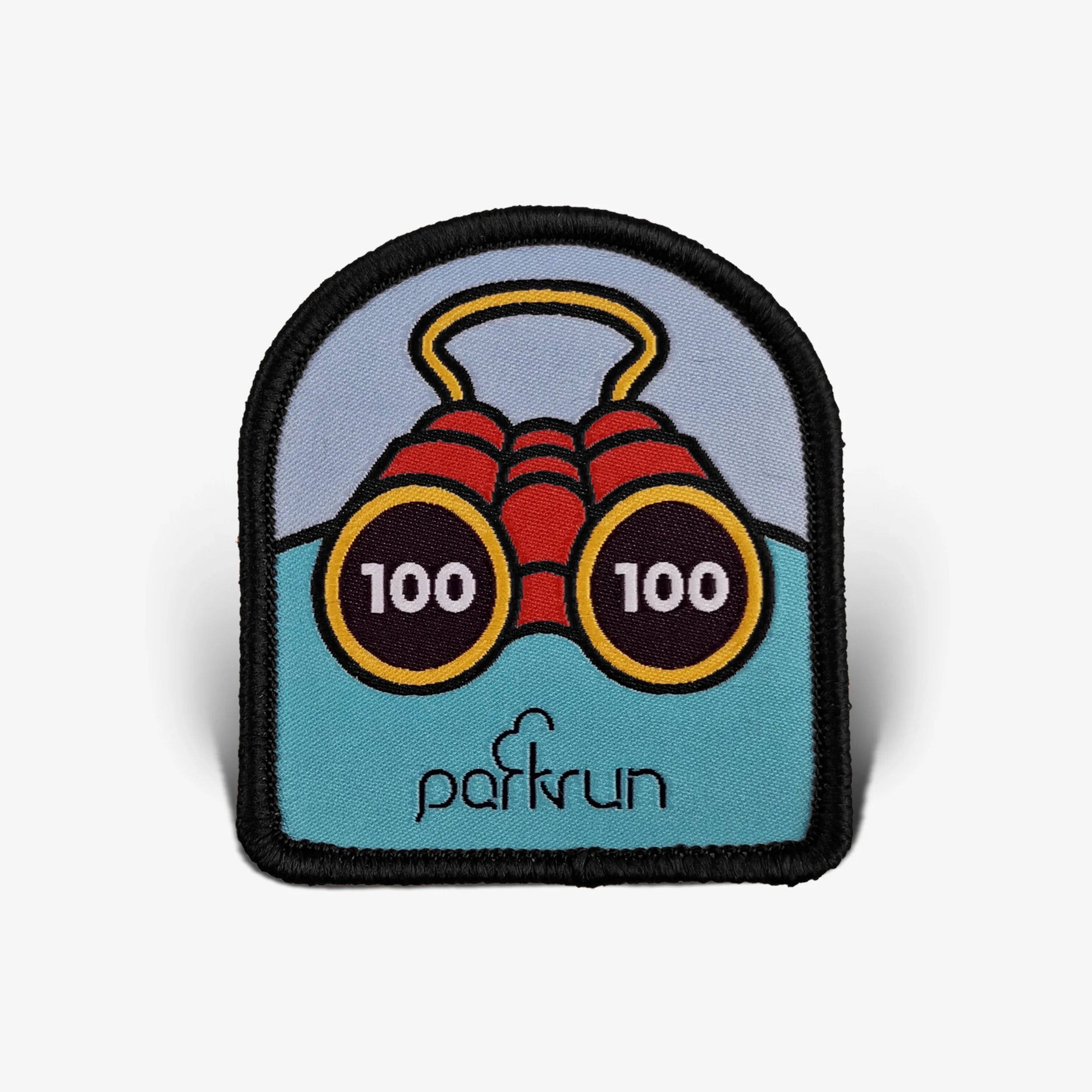 parkrun CHALLENGES Explorer 100 Woven Patch