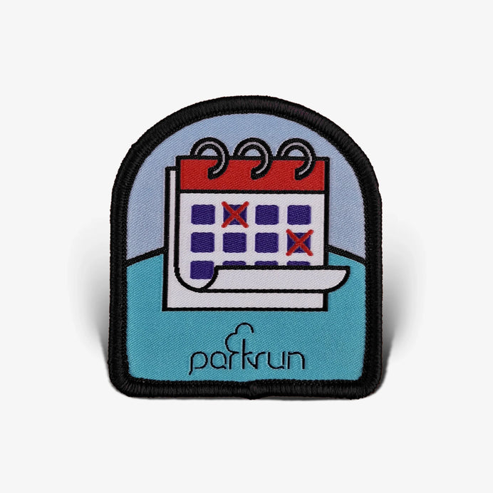 parkrun CHALLENGES Monthly Woven Patch