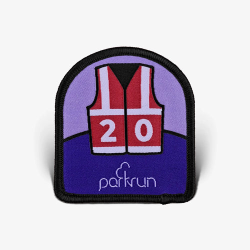 parkrun CHALLENGES Voluntary Woven Patch
