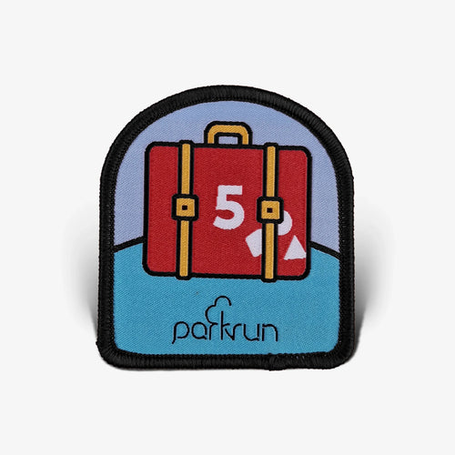 parkrun CHALLENGES Tourist Streak Woven Patch