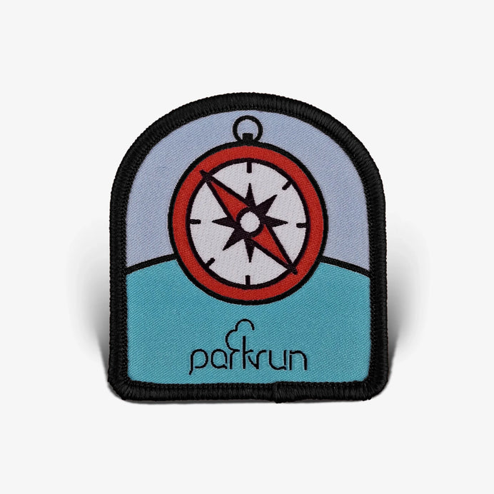 parkrun CHALLENGES Compass Club Woven Patch