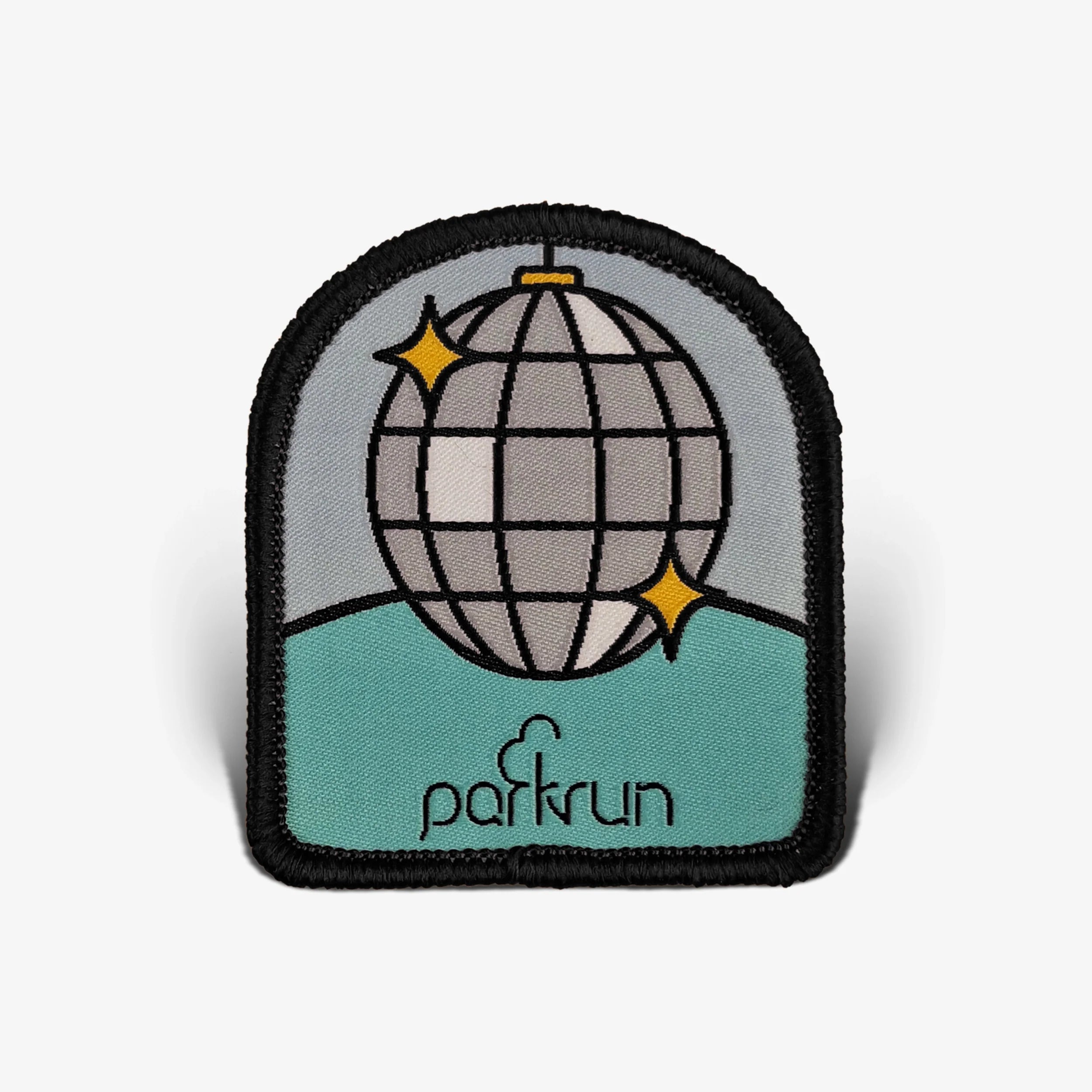 parkrun CHALLENGES Staying Alive Woven Patch