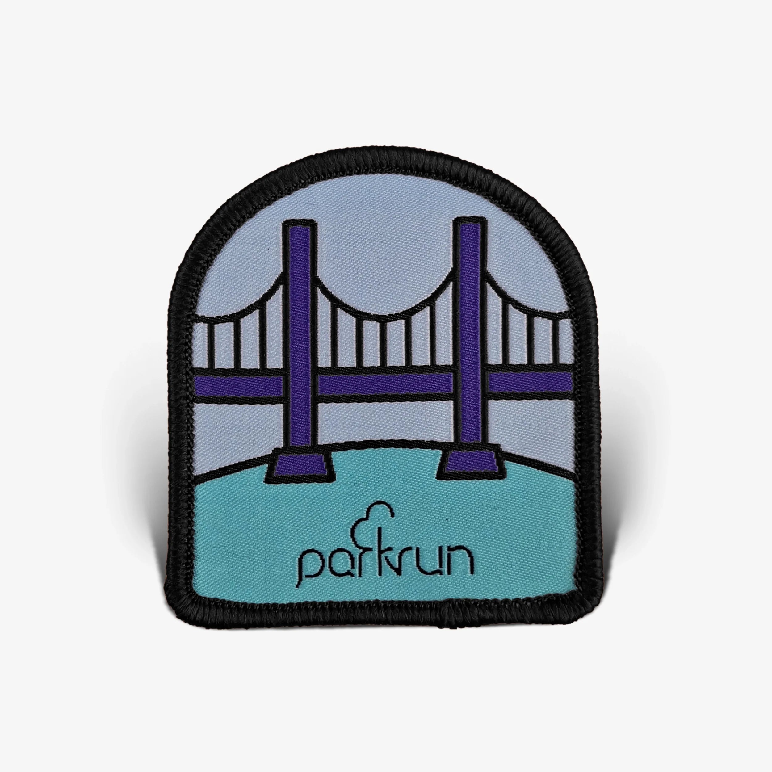 parkrun CHALLENGES The Full Ponty Woven Patch