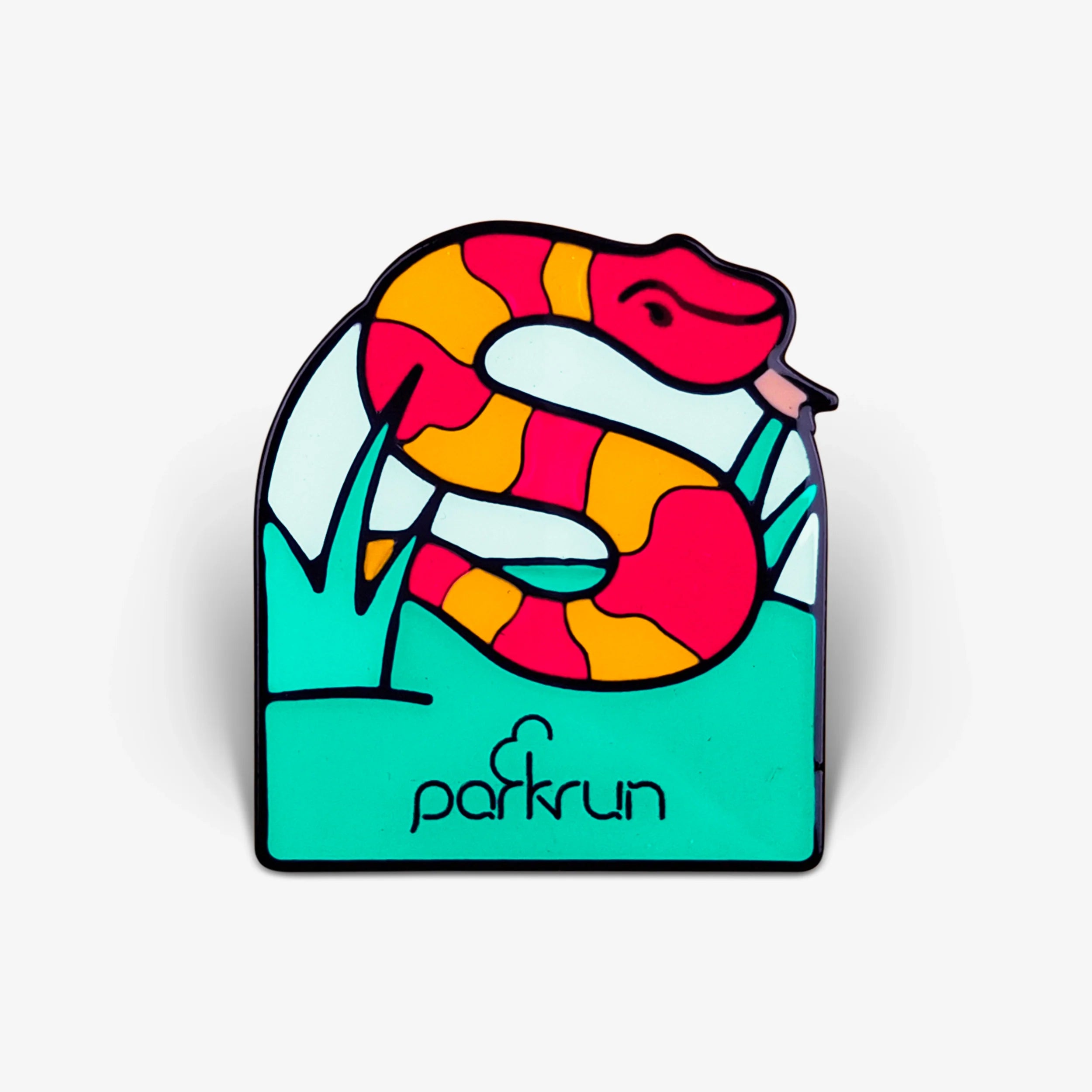 parkrun CHALLENGES Snakes Pin Badge