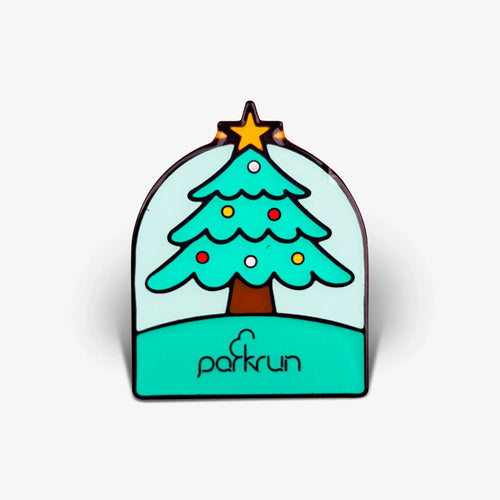 parkrun CHALLENGES Christmas Day Pin Badge