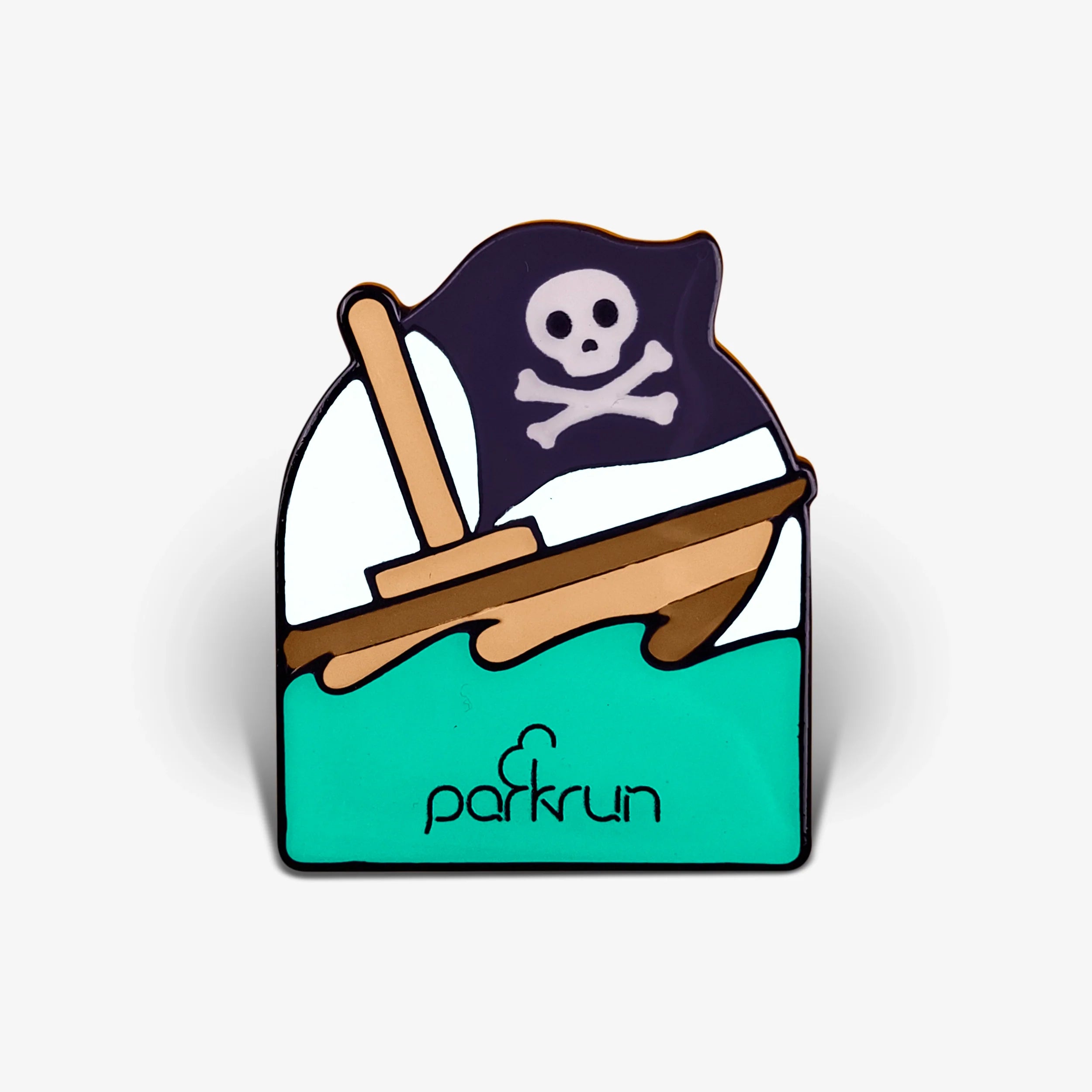 parkrun CHALLENGES Pirates Pin Badge