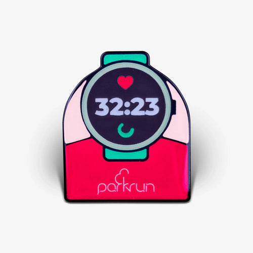 parkrun CHALLENGES Palindrome Pin Badge