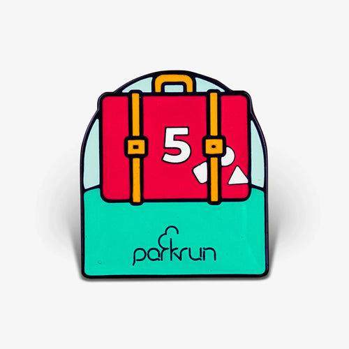 parkrun CHALLENGES Tourist Streak Pin Badge