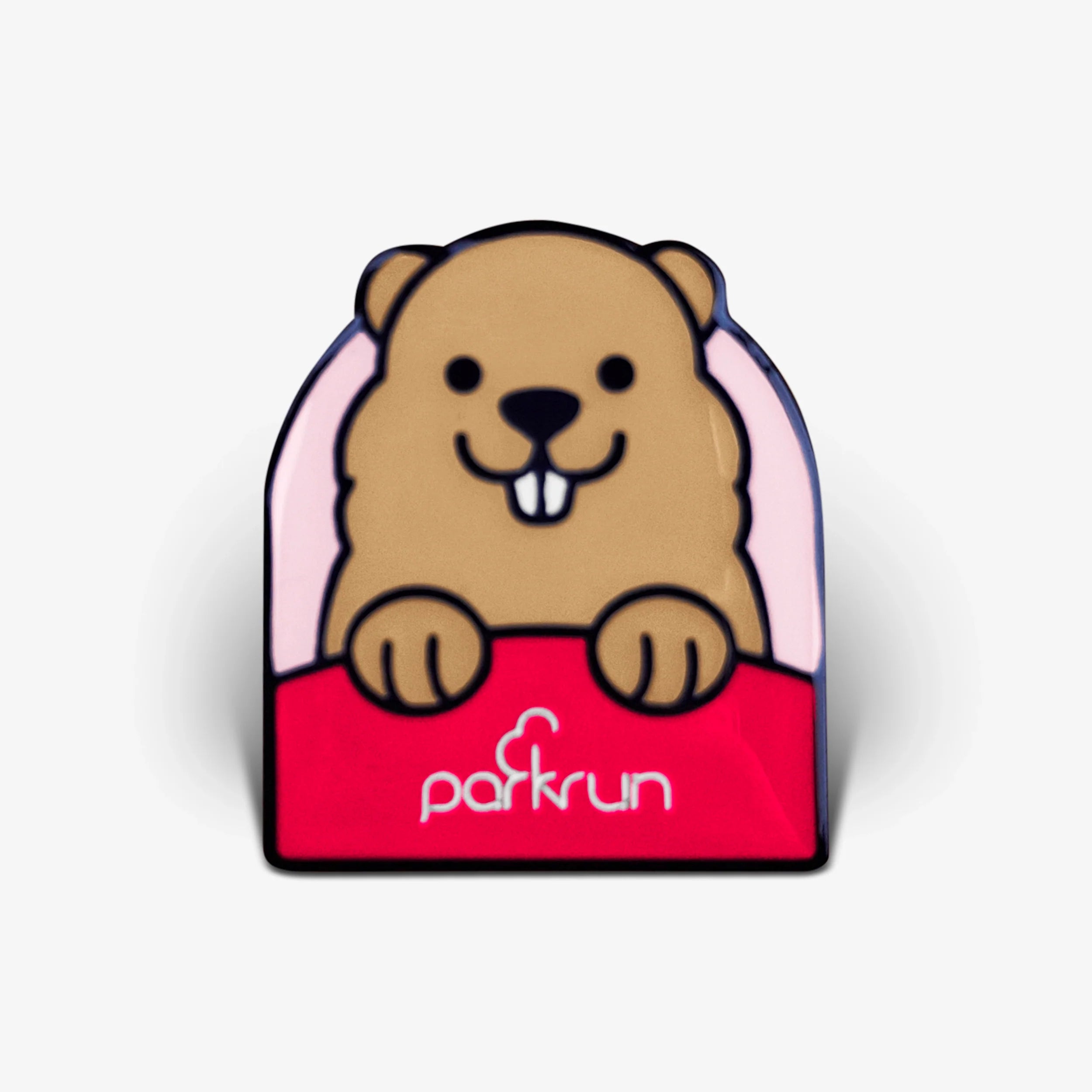 parkrun CHALLENGES Groundhog Day Pin Badge