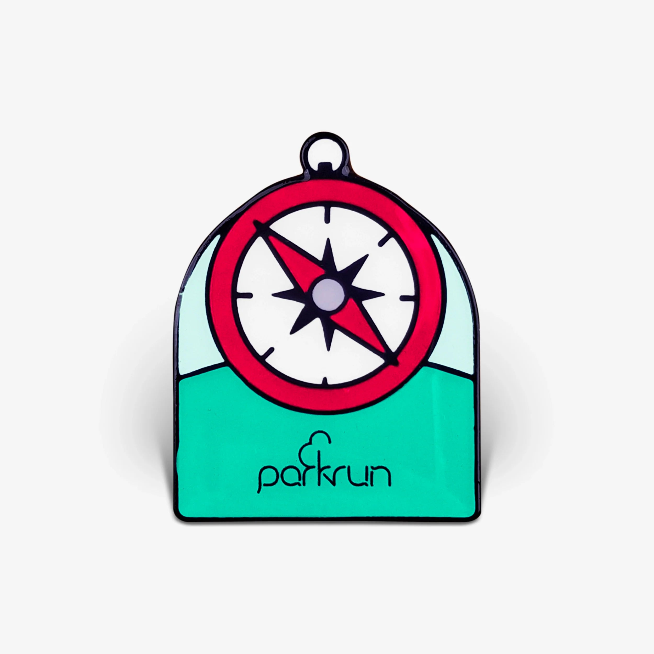 parkrun CHALLENGES Compass Club Pin Badge