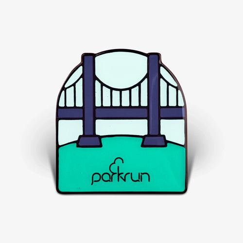 parkrun CHALLENGES The Full Ponty Pin Badge