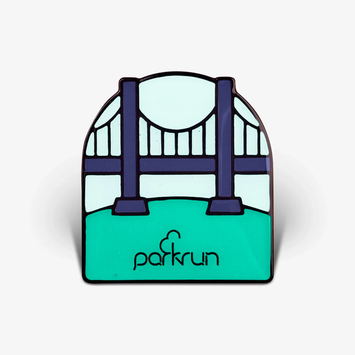 parkrun CHALLENGES The Full Ponty Pin Badge