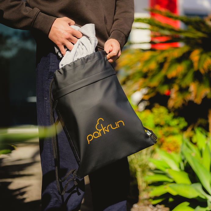 parkrun SWAG RPET Drawstring Bag