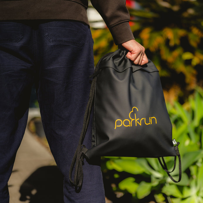 parkrun SWAG RPET Drawstring Bag