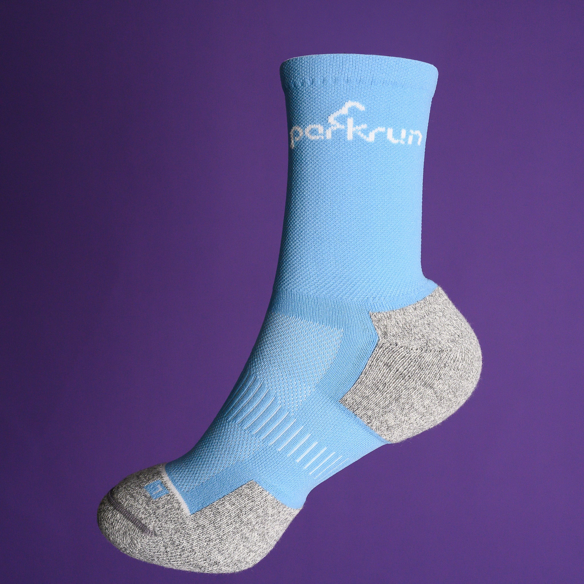 Half Crew Socks - Sky Blue