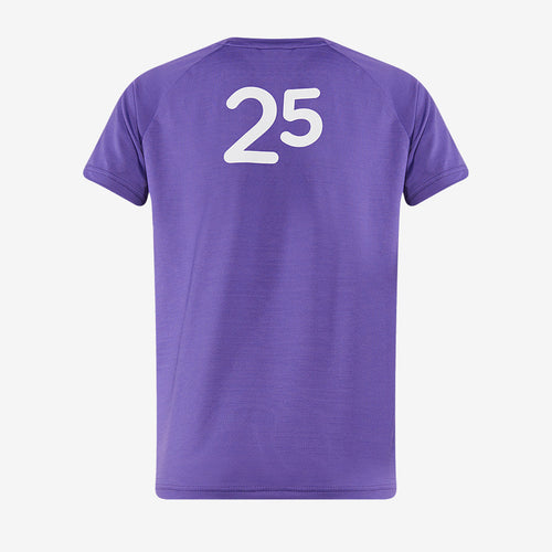 parkrun Milestone Junior T-Shirt 25 - Purple