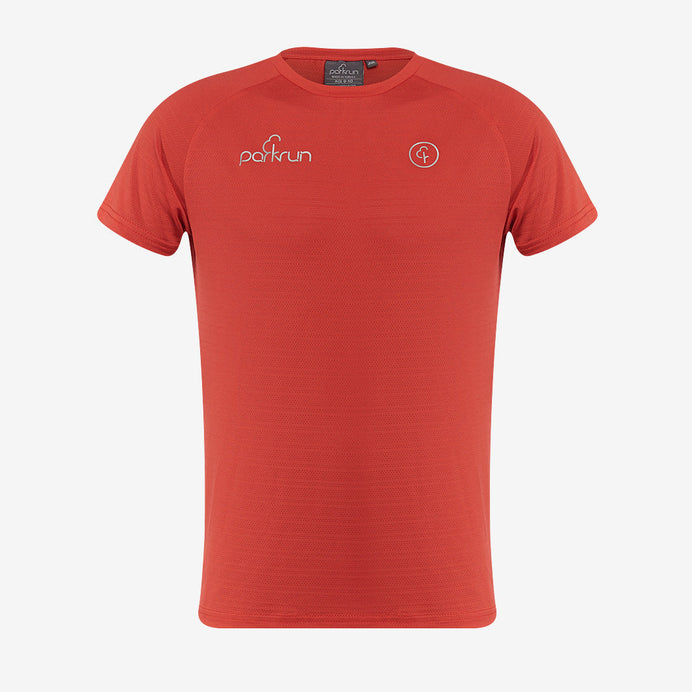 parkrun Milestone Youth T-Shirt 50 - Red
