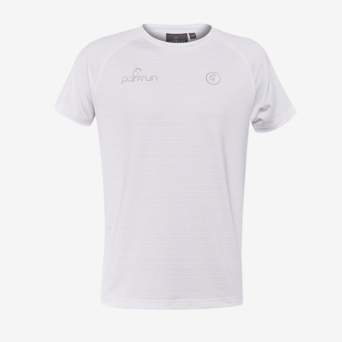 parkrun Milestone Junior Volunteer T-Shirt 10 - White