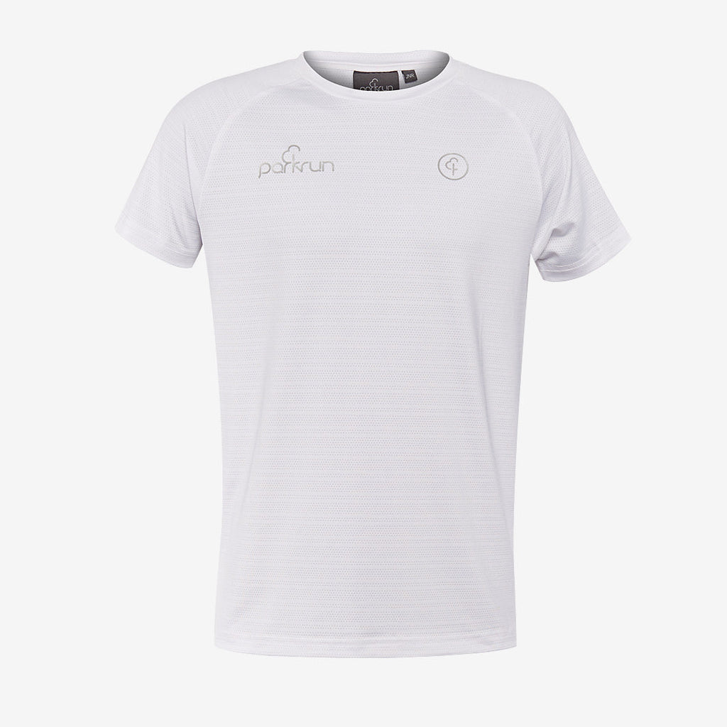 parkrun Milestone Junior Volunteer T-Shirt 10 - White
