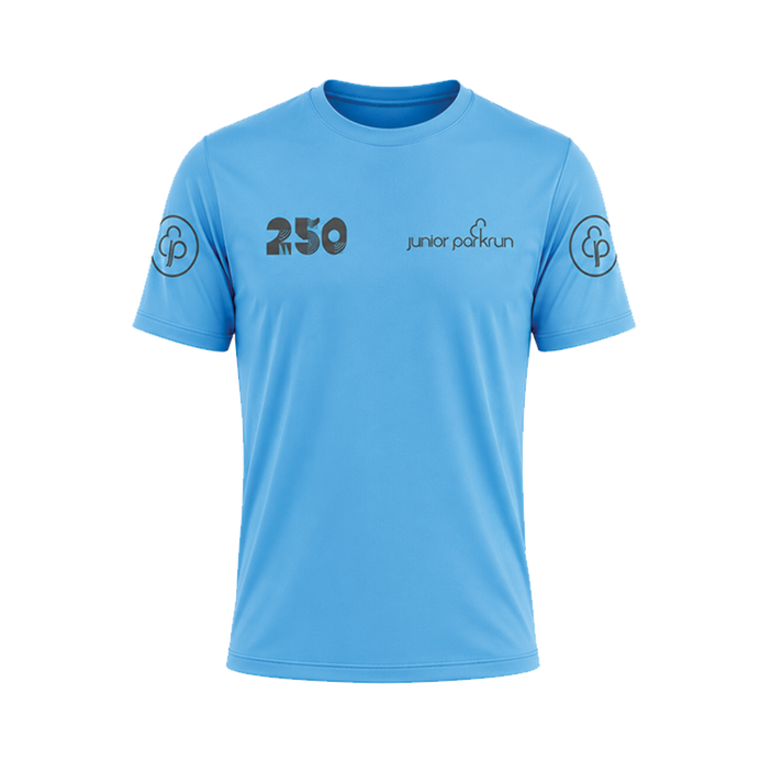 junior parkrun Milestone 250 Tee