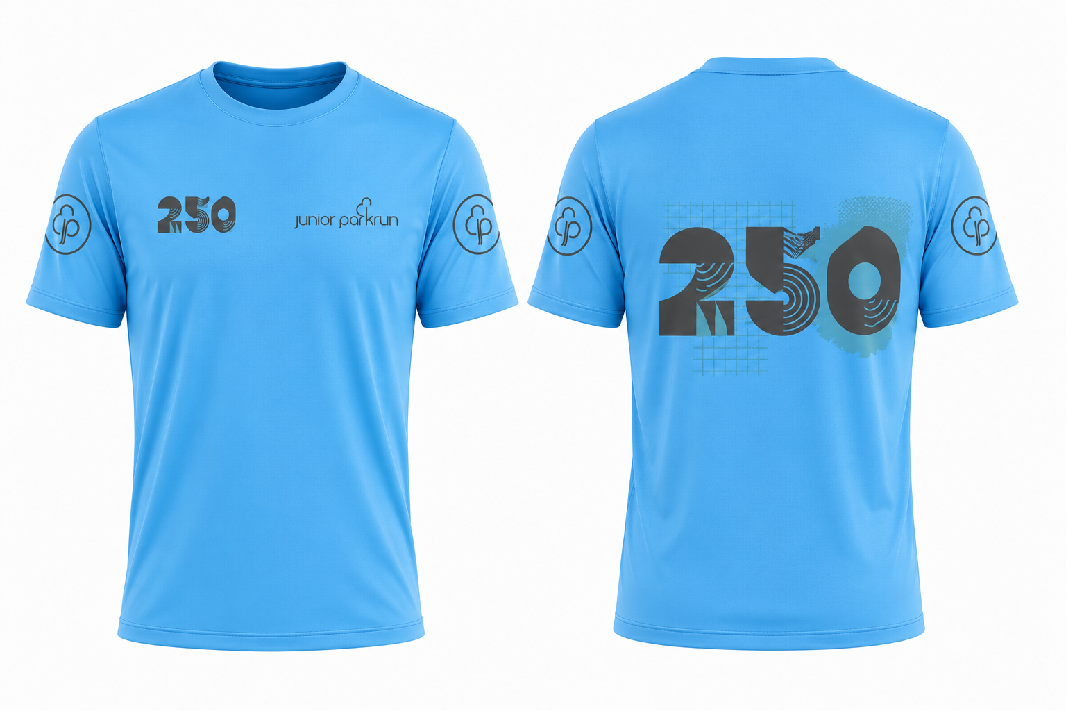 junior parkrun Milestone 250 Tee