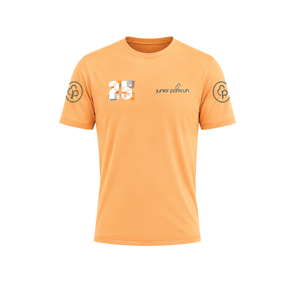 junior parkrun Milestone 25 Tee