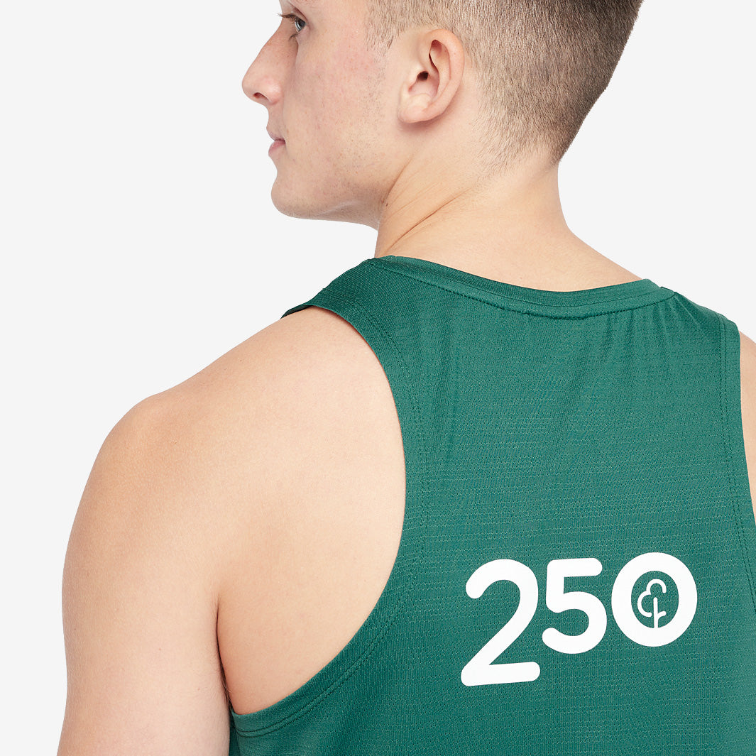 parkrun Milestone Men's Singlet 250 - Green