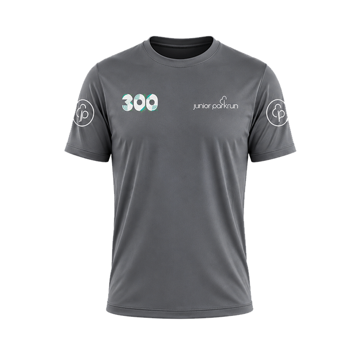 junior parkrun Milestone 300 Tee