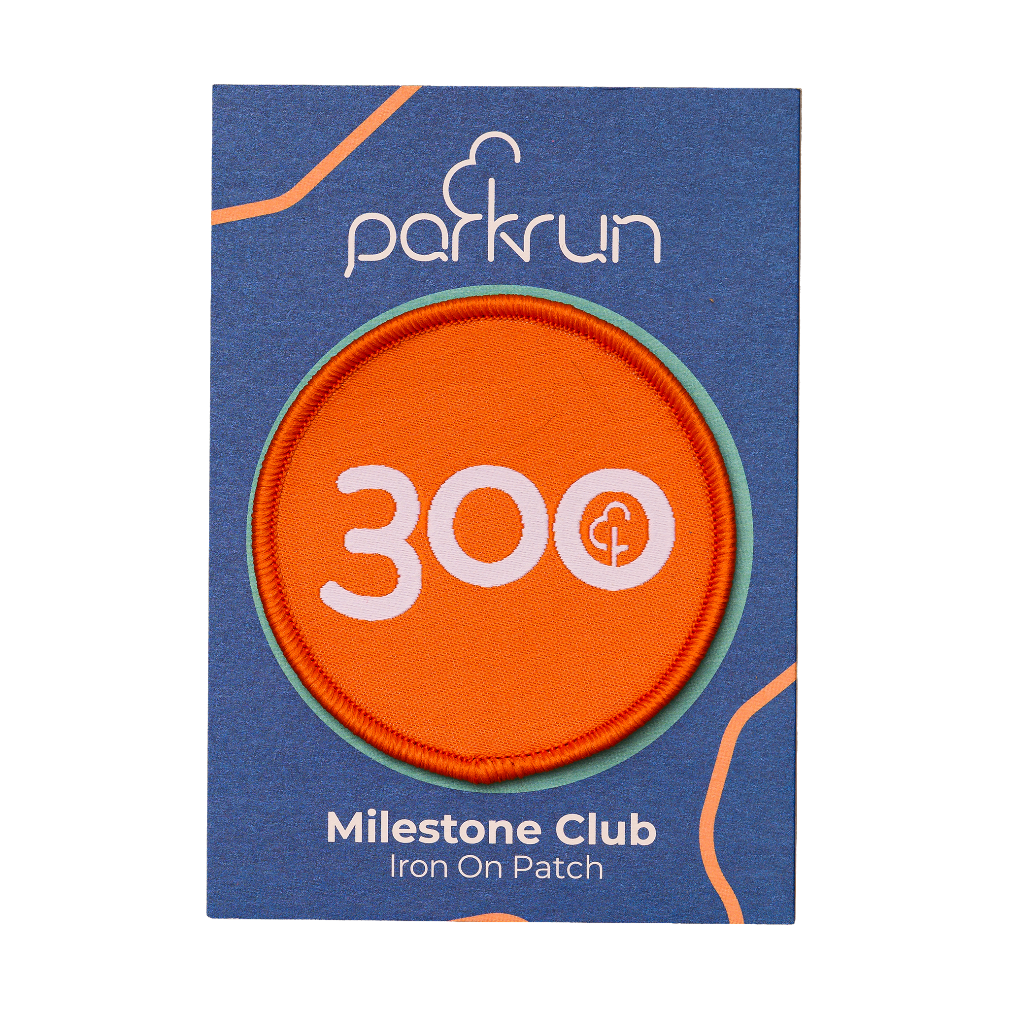 Walk/Run 300 Milestone Woven Patch