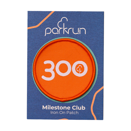 Walk/Run 300 Milestone Woven Patch