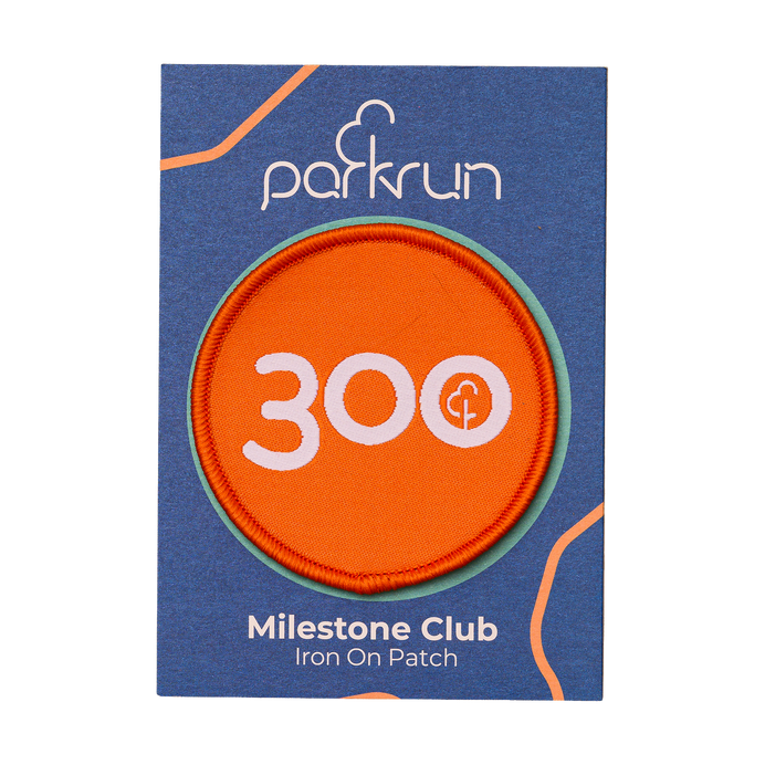 Walk/Run 300 Milestone Woven Patch