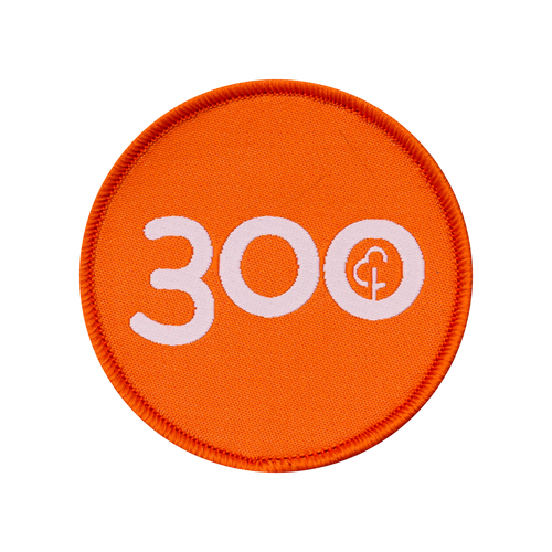 Walk/Run 300 Milestone Woven Patch