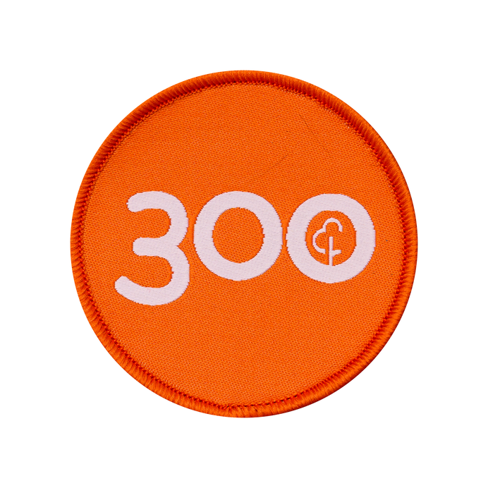 Walk/Run 300 Milestone Woven Patch