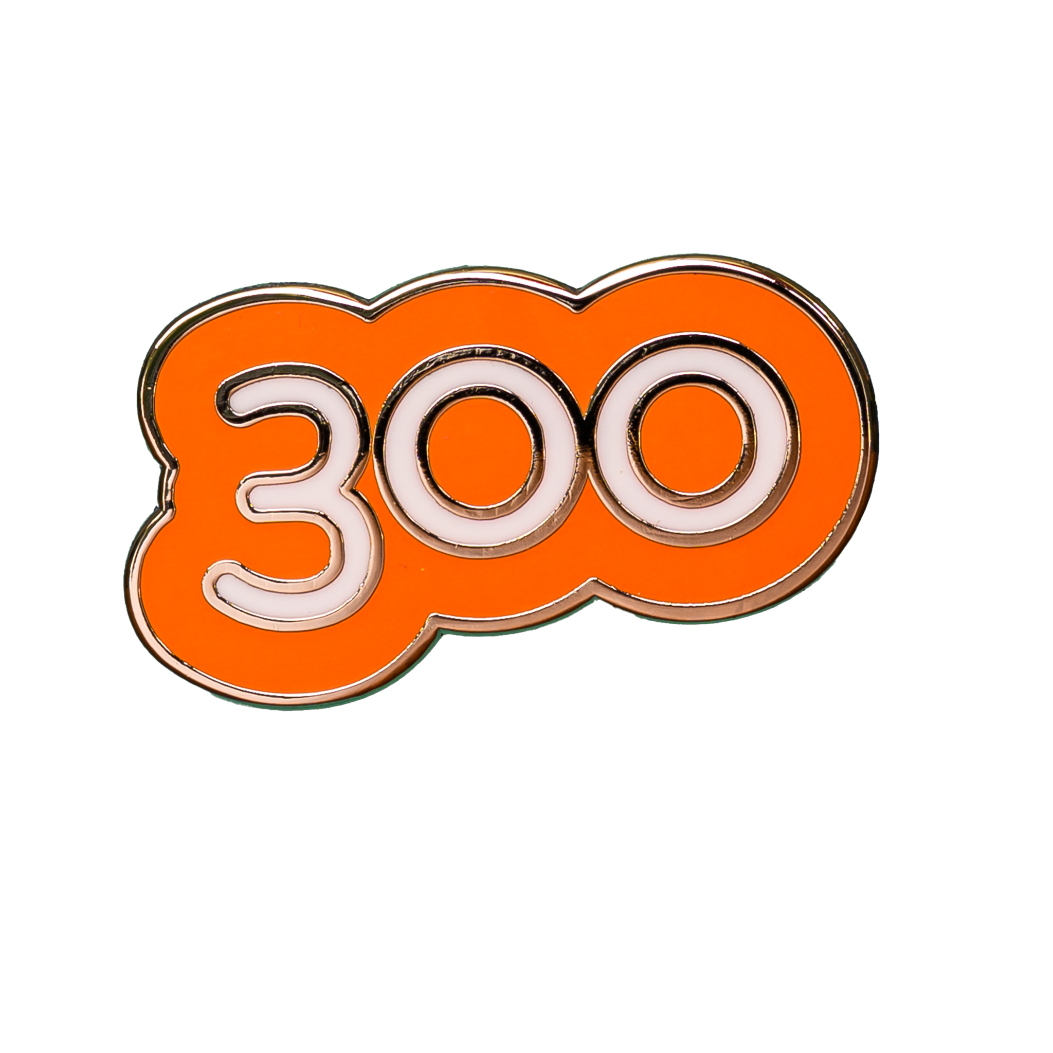 Walk/Run 300 Milestone Pin Badge