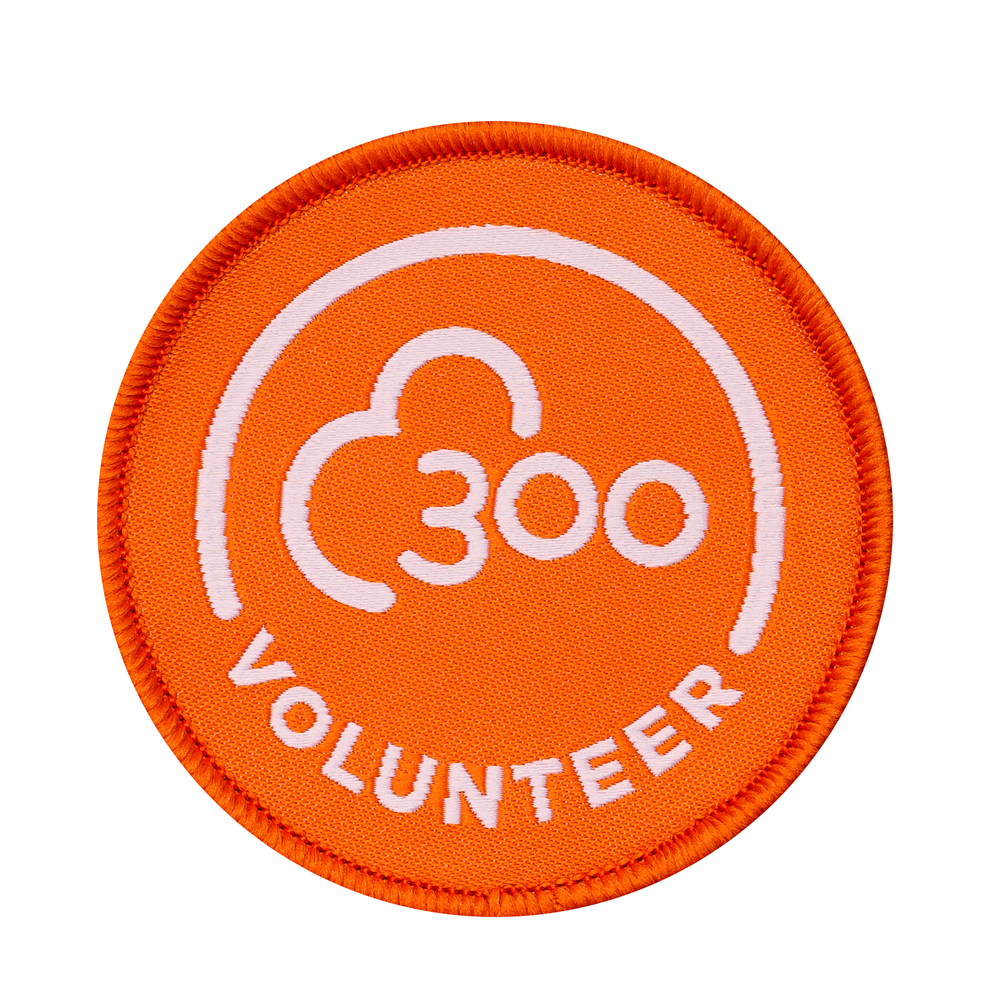 Volunteer 300 Milestone Woven Patch