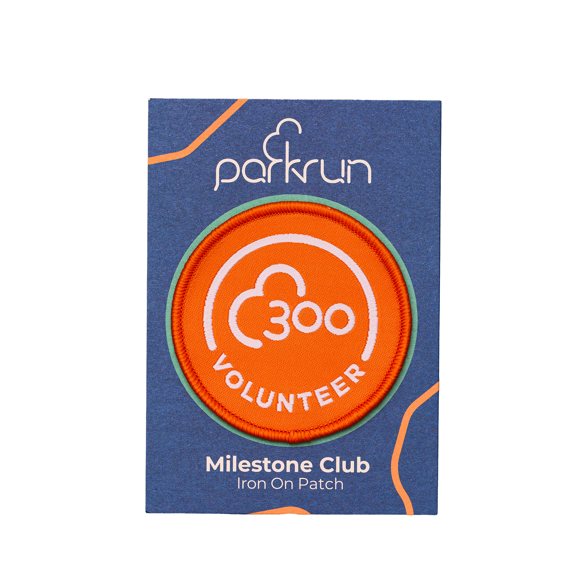 Volunteer 300 Milestone Woven Patch