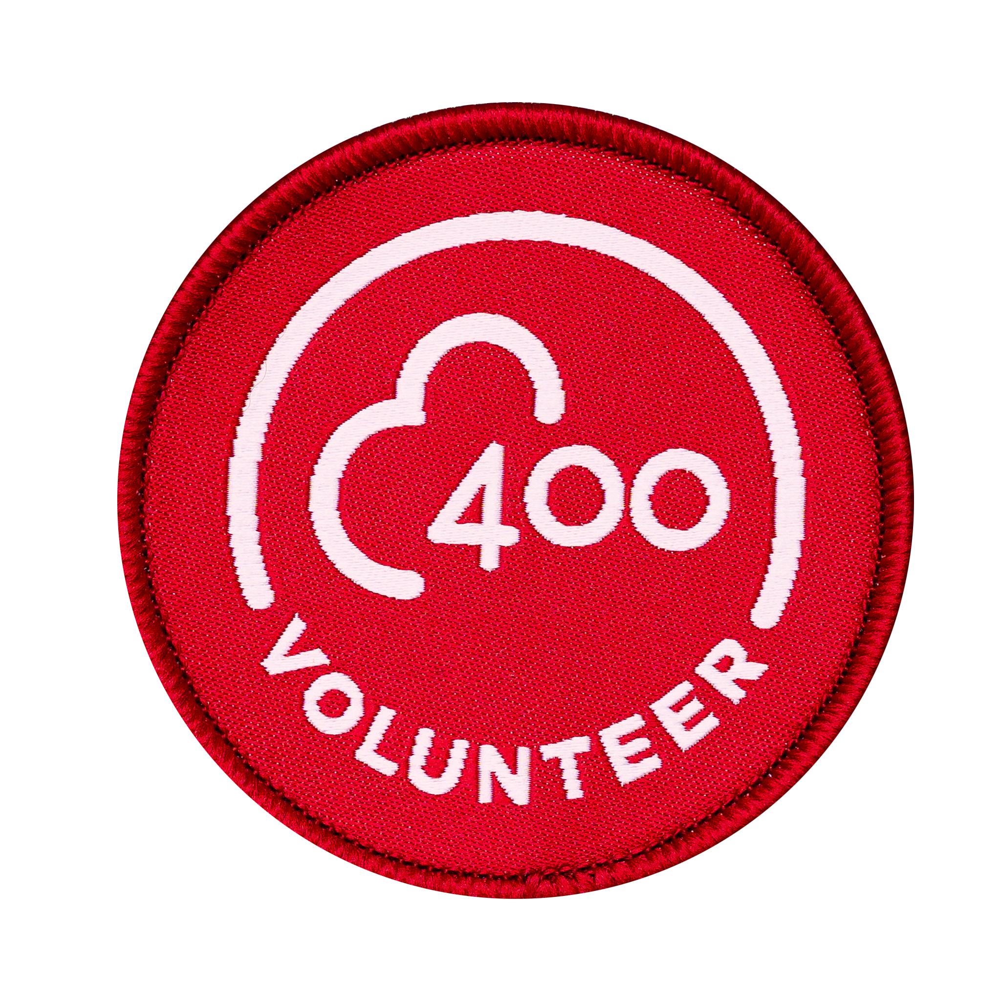 Volunteer 400 Milestone Woven Patch