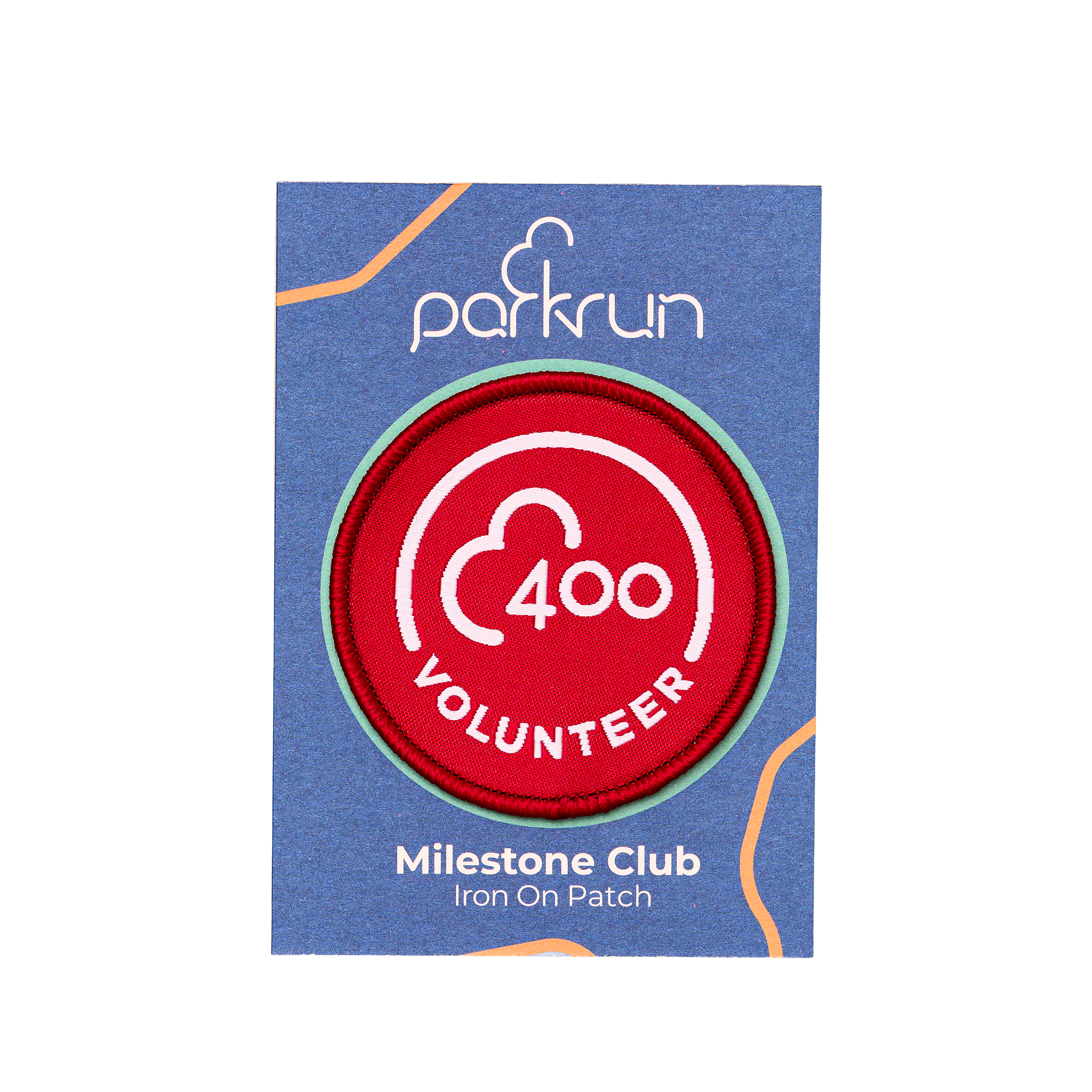 Volunteer 400 Milestone Woven Patch